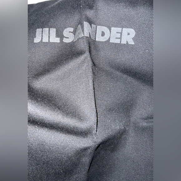 Jill Sander Black Sheepskin Sandals. main image 7